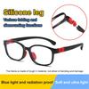 Anti Blue Light Glasses for Kids Boys Girls Silicone Soft Frame Eye Protection Eyewear Children Computer Games Eyeglasses