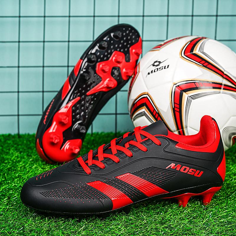 36-45Футбольные бутсы унисекс, высокие профессиональные тренировочные футбольные бутсы с длинными шипами, молодежные футбольные бутсы