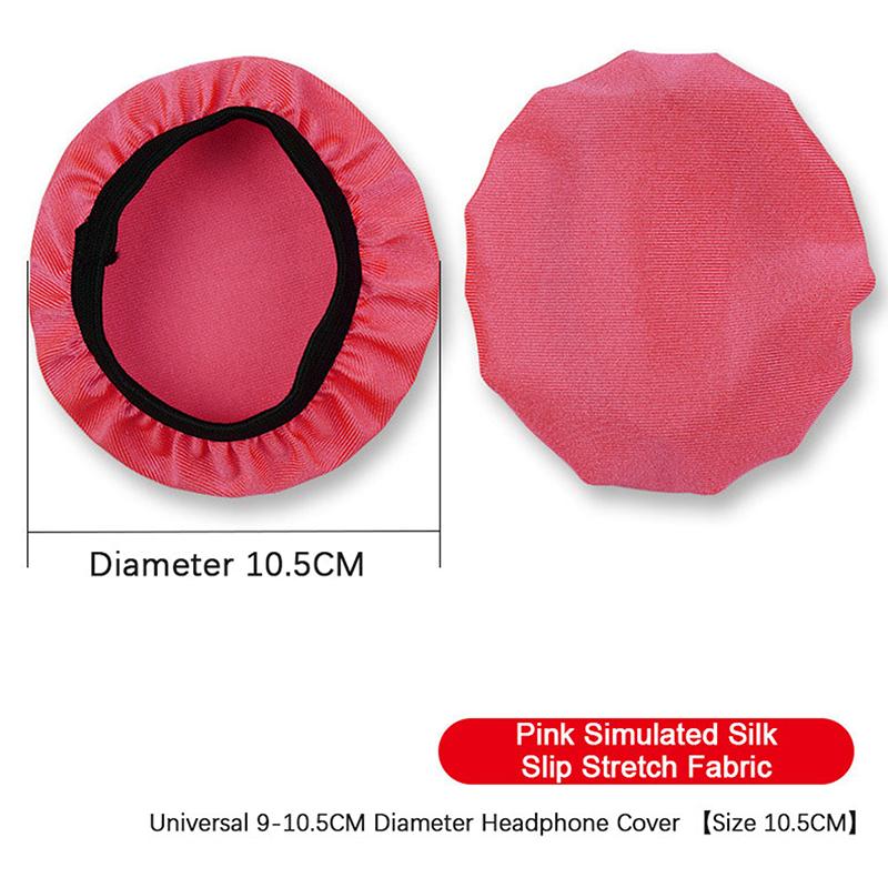 2 шт. Многоразовые Универсальные Мягкие Моющиеся Чехлы для Наушников Эластичные Прочные Дышащие Защитные Пыленепроницаемые Чехлы для Амбушюр