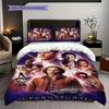 Supernatural Forces Unite Three-piece set (1 * duvet cover + 2 * pillowcase, without core) 2D Flat Christmas birthday gift Bedding set