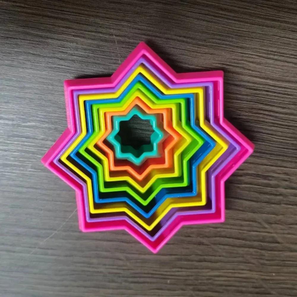 3D спиральная иллюзия антистрессовые игрушки-фиджет для сенсорной терапии аутизма, игрушек для вечеринок, игр для детей