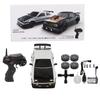 1/16 Remote Control Car Model 4 Wheel Drive 2.4Ghz PVC Shell Simulated RC Drift Car with 2 Sets of