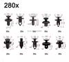 Rivet 10 280 Pieces for and other car with case DeepaPush Clips, Types, Set, Toyota, Suzuki, Nissan, Subaru, models, included.
