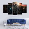 5 Pieces Wall Art Canvas Starcraft Game Poster Painting Living Room Picture Print HD Bedroom Mural Home Decoration Framework