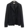 Made In Italy Wool Tailored Jacket 44 Black Women Used