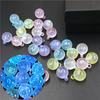 Beads Fine Shimmer Luminous Acrylic Materials DIY Accessories 10Pcs Handmade Round Creative Bubble Bracelet Necklace Making Pendant