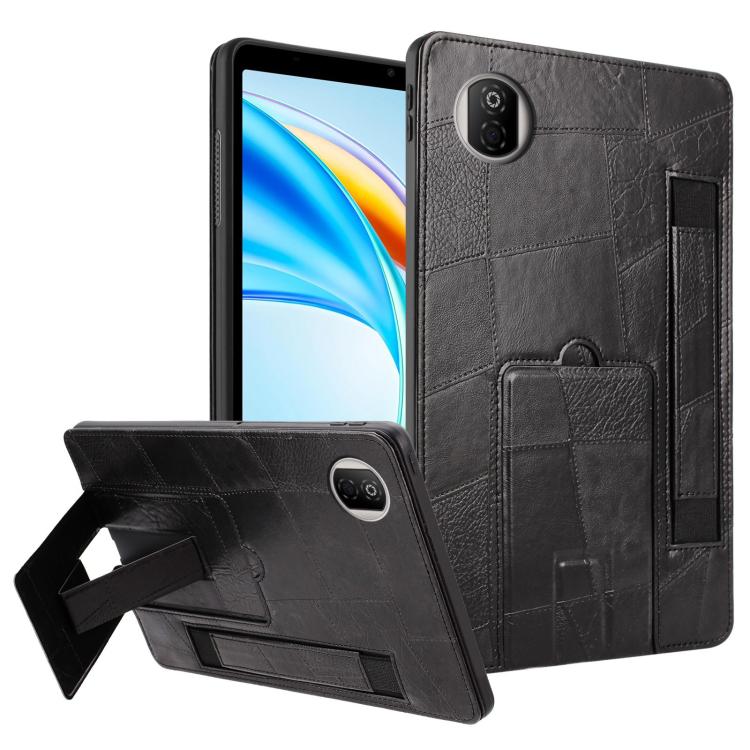 Wristband Retro Vegan Leather Back Tablet Case With Holder For Honor Pad X9 11.5 2023 / X8 Pro 11.5