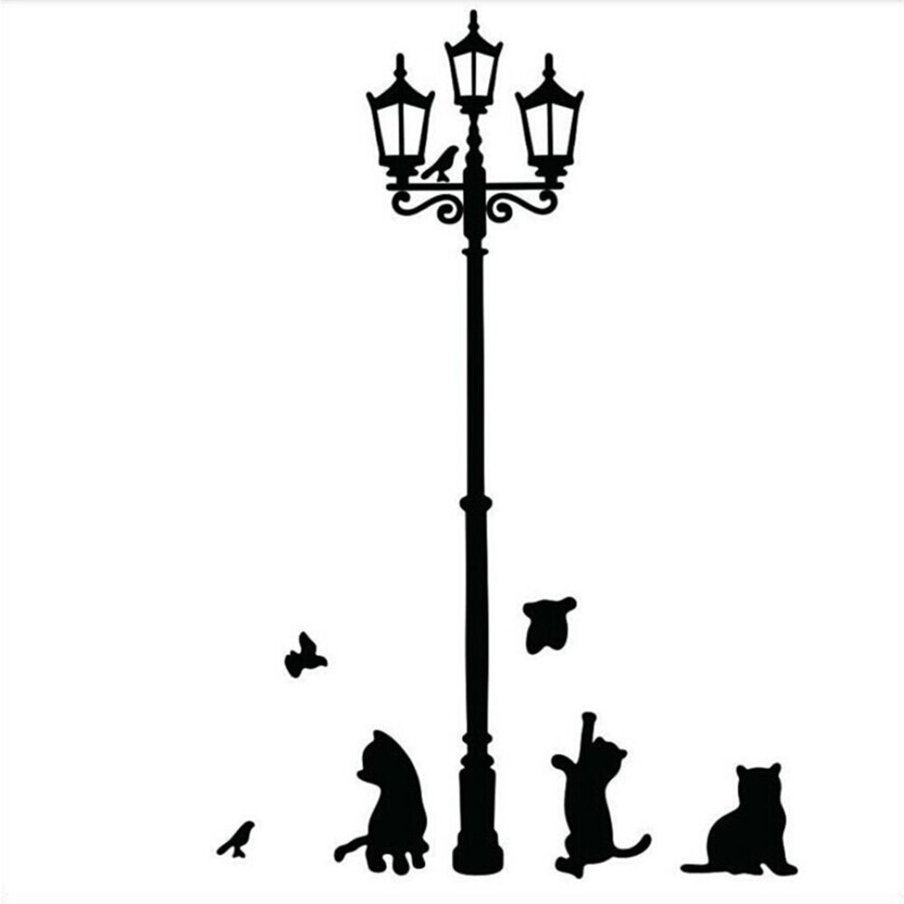 Room PVC Home Accessories Nursery Sticker Ancient Lamp Wall Stickers Wall Decals Home Decoration