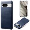 For Google Pixel 8a Case Calf Texture PU Leather Hard PC Phone Cover