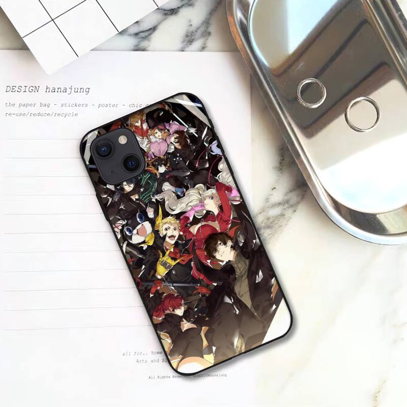 Чехол Persona5 The Royal Game Phone для iPhone 11 12 Mini 13 14 Pro XS Max X 8 7 6s Plus 5 SE XR Shell
