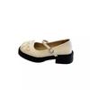 Silver Mary Jane Single Shoes Women's New Summer Bow Platform with Skirt
