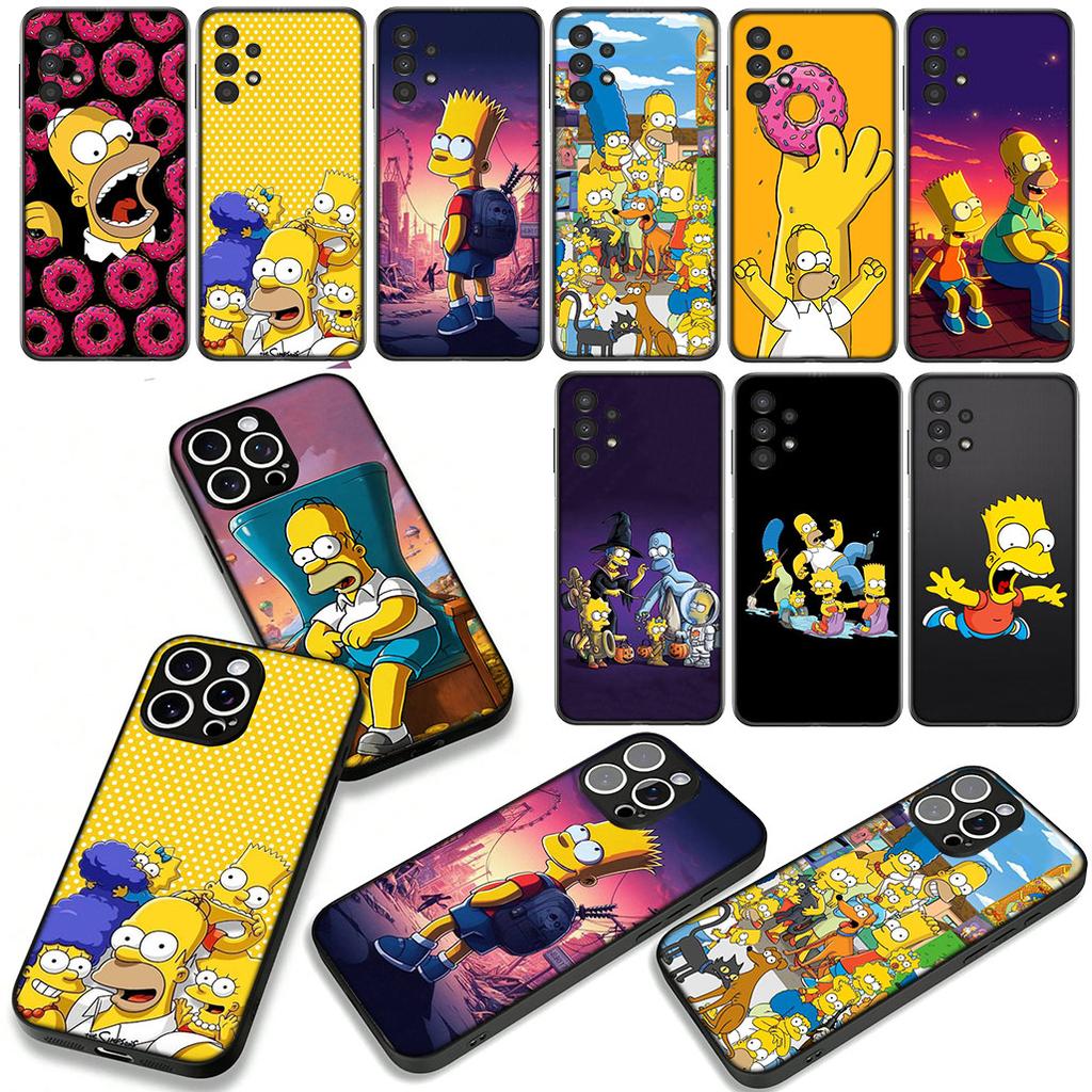 Чехол для телефона The S-Simpsons Обои Барт для Xiaomi Poco F7 F6 F8 Ultra F5 X7 X6 X5 X3 NFC M7 M6 Pro C85 C75 C65 C71 C61