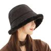 Рыбацкая шапка для женщин, плотная, плюшевая, водонепроницаемая, зимняя, повседневная, от солнца