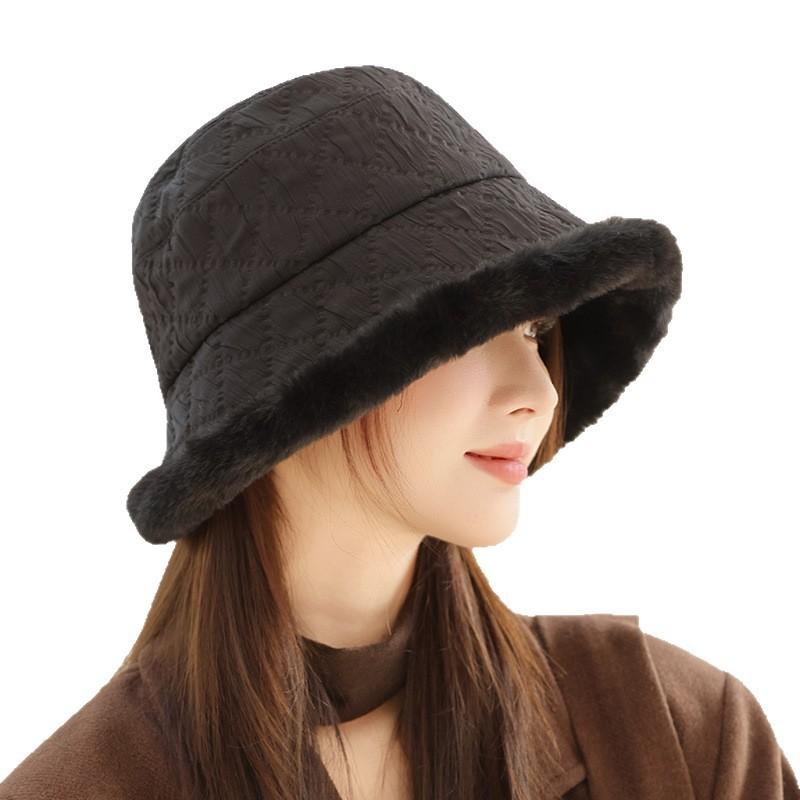 Рыбацкая шапка для женщин, плотная, плюшевая, водонепроницаемая, зимняя, повседневная, от солнца