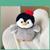 Plush Penguin Toy With Pp Cotton Filling Soft Short Fur For Children Decor Room