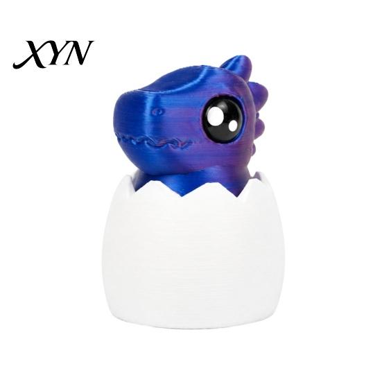 Dinosaur Egg Stress Reliever Fidget Clicker, 3D Printed Cute Keyboard Clicker Toy Toy, Relief for Office Desk Students Kids