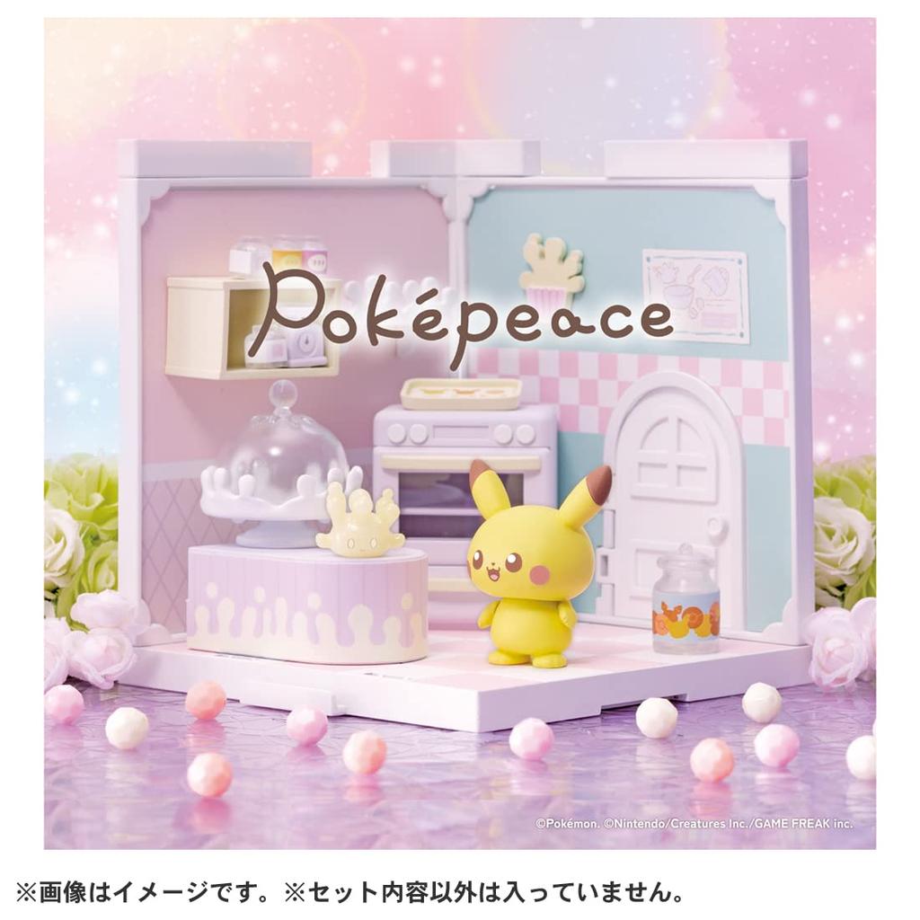 TAKARA TOMY Pokemon Poke Peace House Kitchen Mahomer Pikachu &
