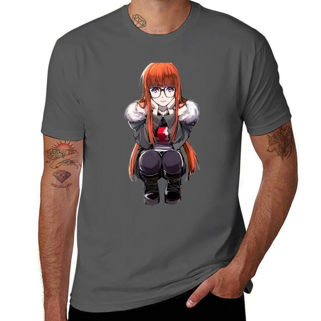 Futaba Sakura Tshirt Casual Loose Fit Summer Tee Shirt Tshirt