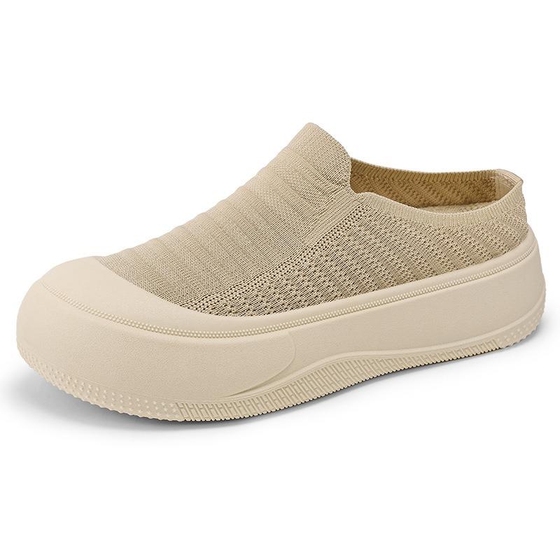 Slippers, Breathable Thick-soled Shoes, Soft-soled Comfortable Height-increasing Shoes, Fashionable and Versatile Casual Shoes