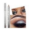 Pearlescent Eyeshadow Pen Stick Sequin Glitter Lipstick Pencil Longlasting Makeup Waterproof Silkworm, 06 F, 1 Piece, 06 F