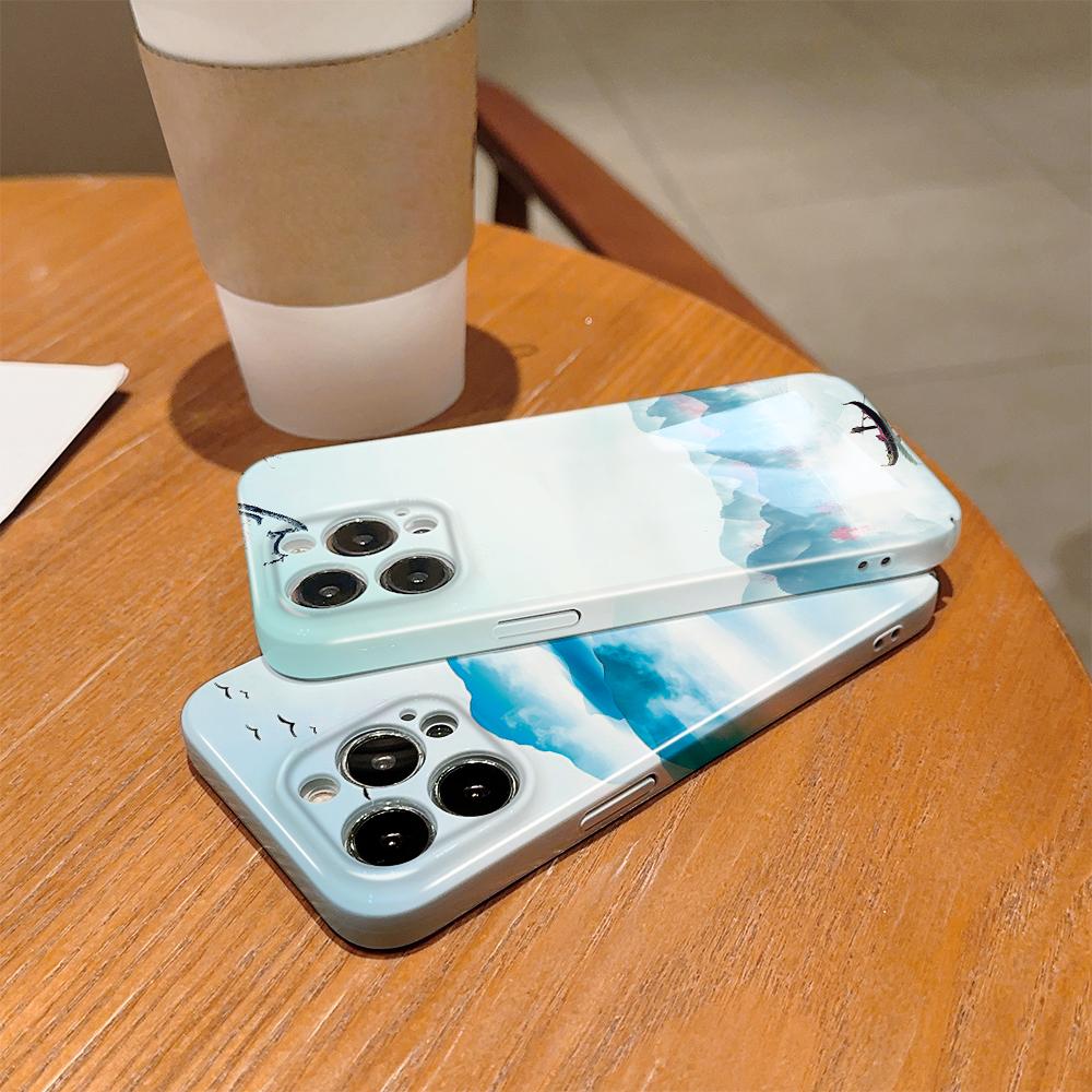 Все включено Пленка Чехол для телефона Мультяшный Модный дизайн Жесткий Чехол Полная защита Защита камеры для OPPO A60 A96 Reno12 Realme C53 C75