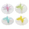 Butterfly Silicone Leakproof Coffee Suction Lid Cap Airtight Seal Cup Cover