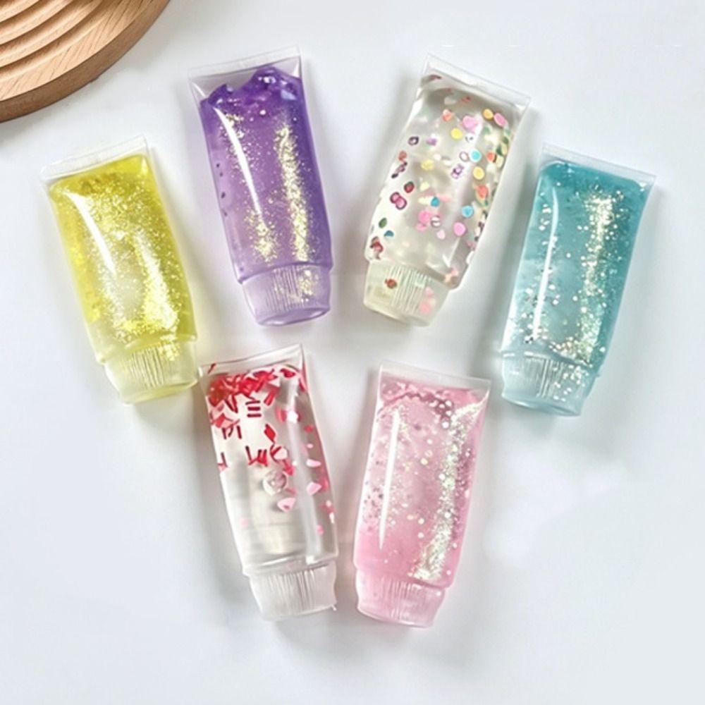 Shapeable Maltose Toothpaste Fruit Filled Sensory Fidget Ball Toothpaste Squishy Toy Kids & Adults