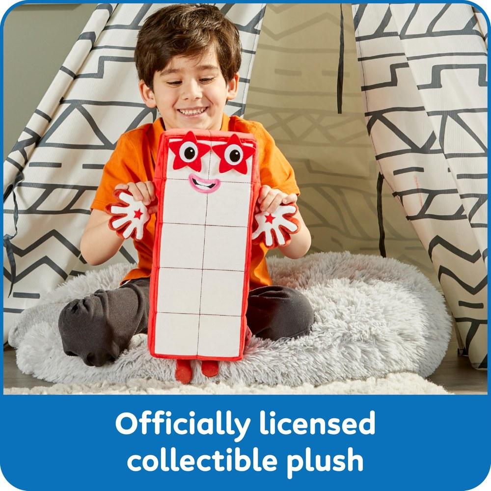 Learning Resources Numberblocks Десятка Игривый Друг Плюшевая Игрушка 96943 Официальный Продукт