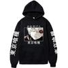 Anime Hoodie Ken Kaneki Graphic Print Streetwear Casual Sweatshirt Men Fall
