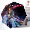Printed Juice WRLDPrinted Folding Umbrella,Outdoor,Leisure,And Travel Umbrella,Durable Umbrella Fabric,Birthday And Holiday Gift