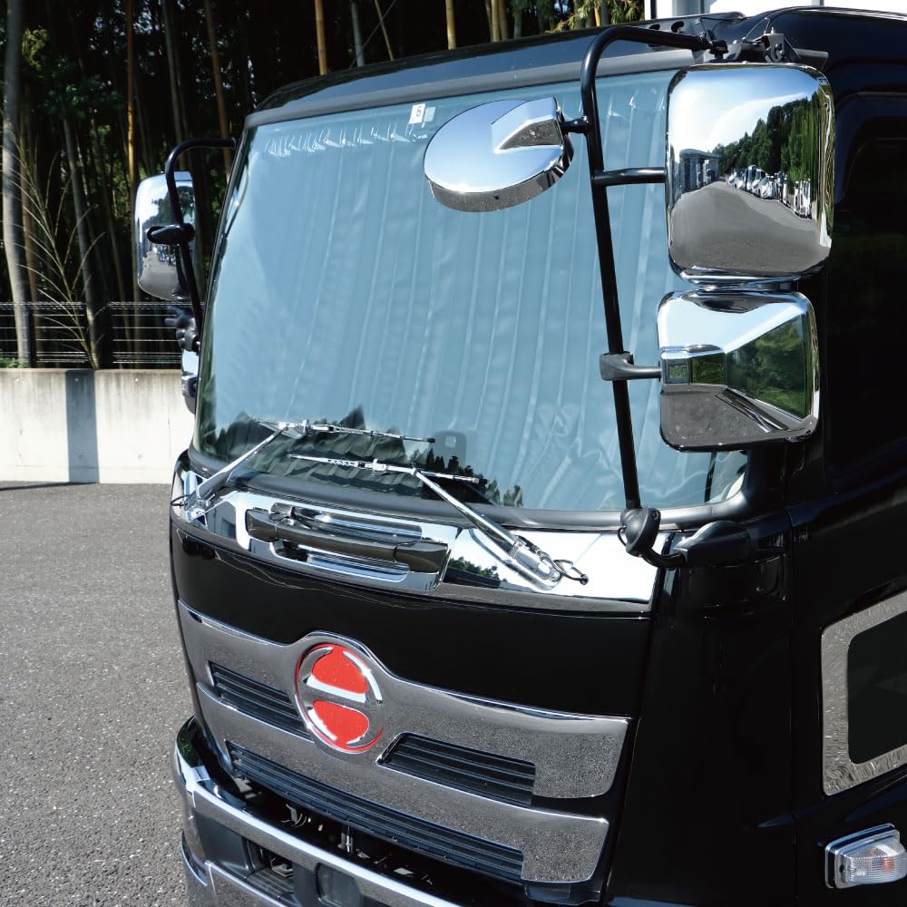 Jet Inoue Truck Curtain Goosuka Nap Curtain Black 507611