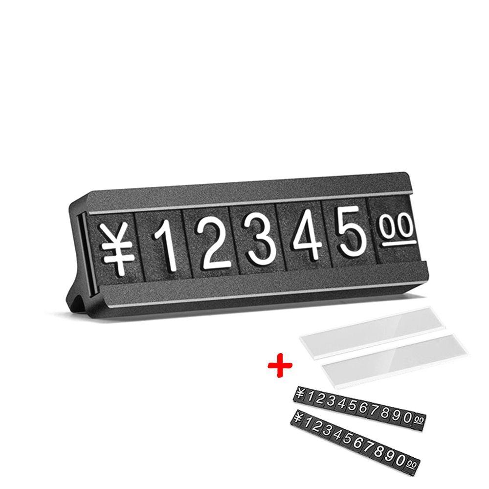 Metal Price Tag DIY Display Tag Simple Display Tag Rack  Jewelry