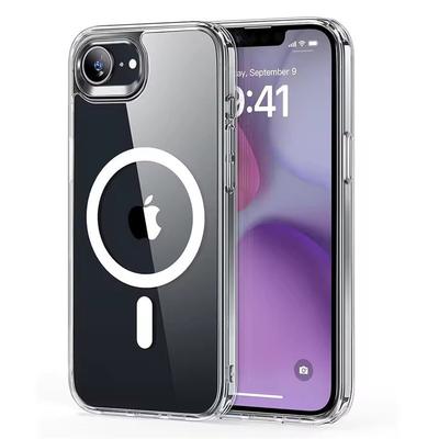 Для Magsafe Магнитный беспроводной зарядный чехол для iPhone 16E iPhone16E SE 2025 SE4 5G Прозрачная противоударная задняя крышка