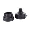 IBC Tank Connectors Garden Water Tank Connector S60 To 3/4“ Male Thread 62mm Fine Thread To 60mm Coarse Thread Valve Fittings