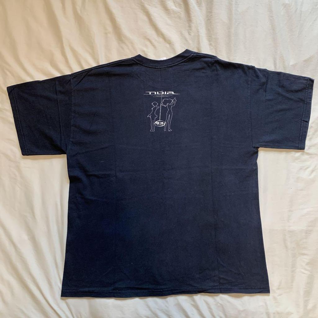 [Б/У] Винтажная футболка с аниме Noir