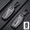 Leather NEW Car Remote Key Case Cover Shell For qaz14 A3 8V A4 B8 B9 A5 A6 C7 A7 A8 Q3 Q5 Q7 S4 S6 S7 S8 R8 TT Holder Accessories