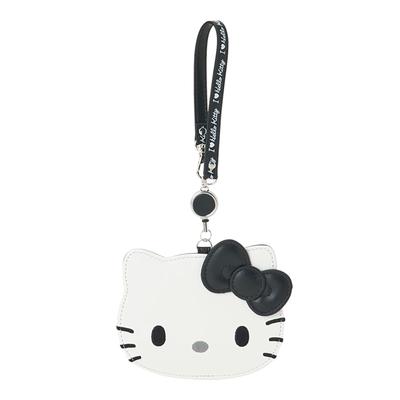 Sanrio Визитница Love Hello Hello Kitty Черная из ПУ Кожа Возраст 15 лет и старше 606146 (Я Китти) Кожа, ПВХ, Сталь, Полиэстер,