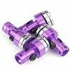 Jimdary Body Shell Mount Column, Body Mount, Magnetic Shell Post for RC Car SCX10 4WD 1:10 Electric RC Car (Purple)