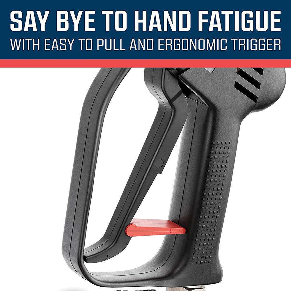 High pressure cleaning short gun