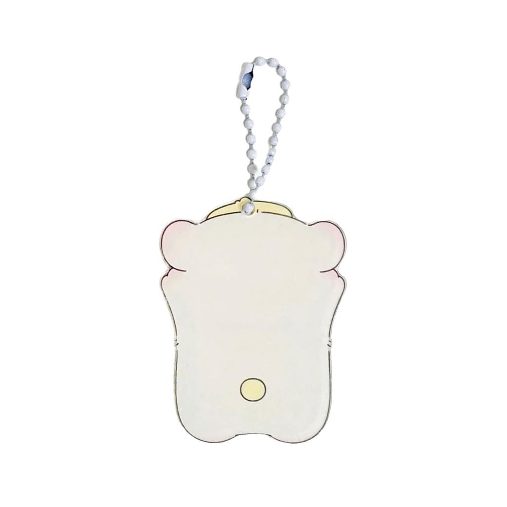 Мультяшный держатель для фотокарточек 1 дюйм K-pop держатель для фотокарточек с брелоком держатель для ID-карт кулон брелок рукав для студенческого билета