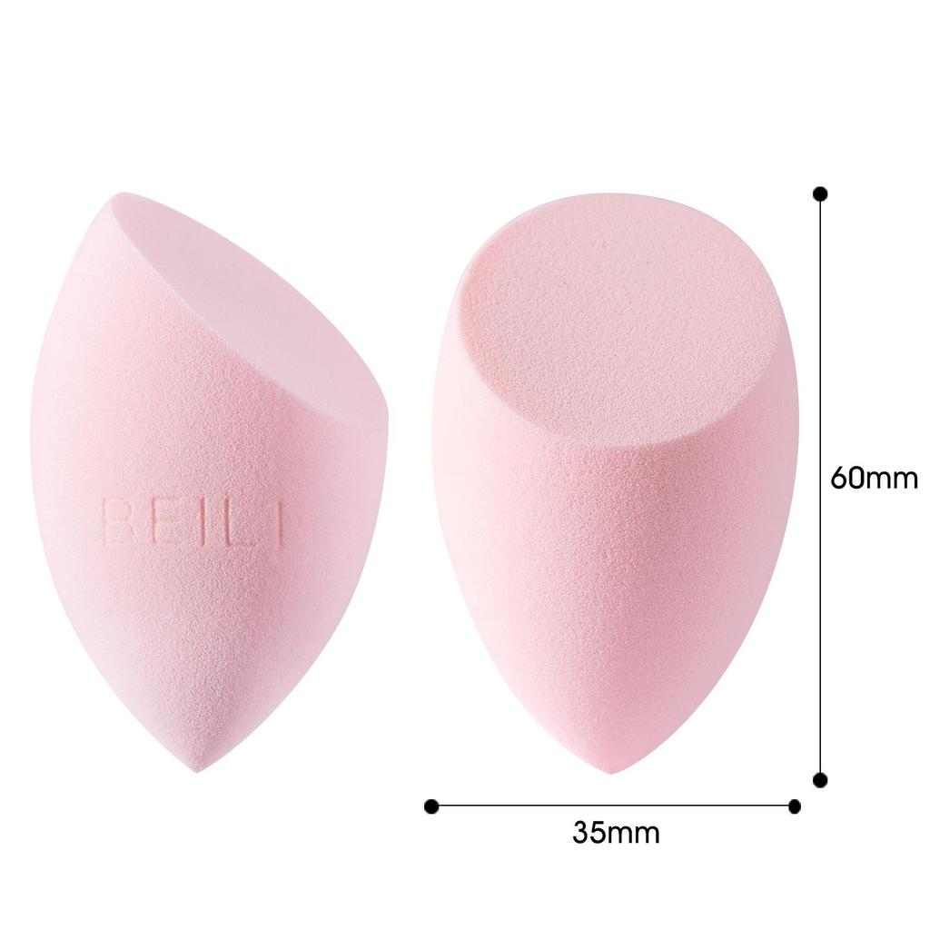 BEILI Женская косметическая пуховка для макияжа, губка для тонального крема, губка для пудры, косметические инструменты, аксессуары для макияжа, для влажного и сухого использования