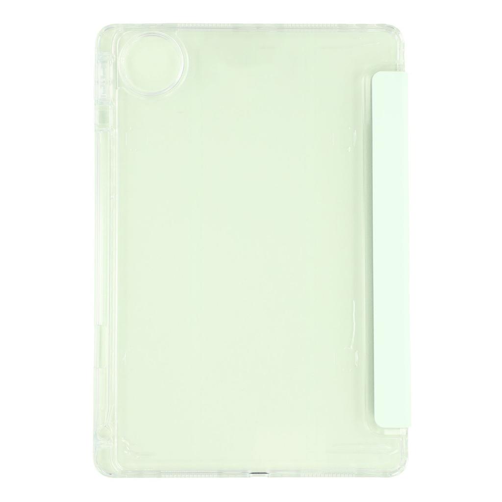 Для Honor Pad 10 Чехол Тройная подставка Кожа+ТПУ+Акрил Прозрачная задняя крышка для планшета