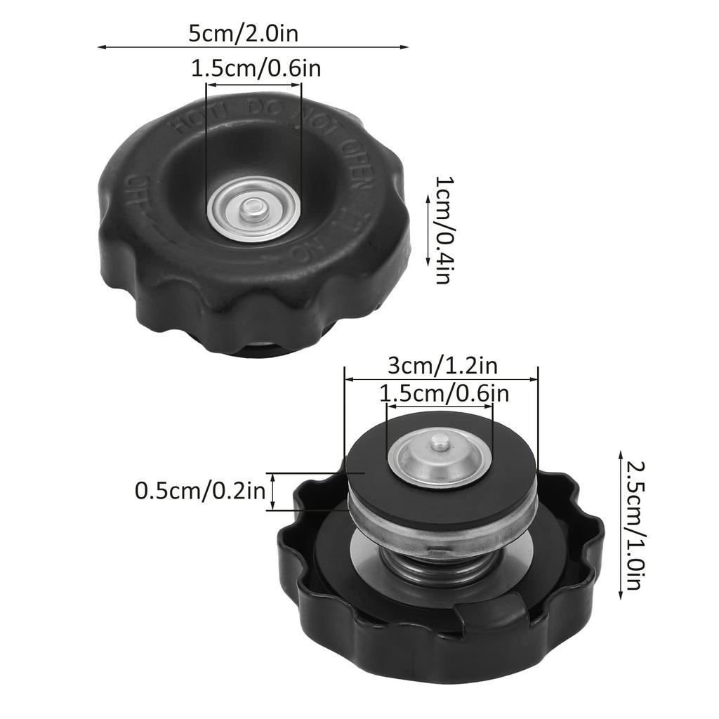 Крышка радиатора мотоцикла Давление 1,1 бар 16 фунтов на квадратный дюйм Запасная крышка радиатора мотоцикла