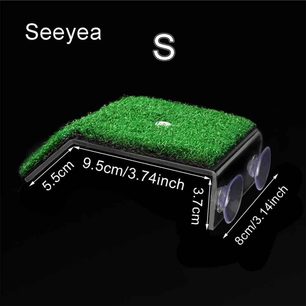 Turtle Basking Platform Simulation Turf Climbing Turtle Drying Table Aquarium Accessories Decoration