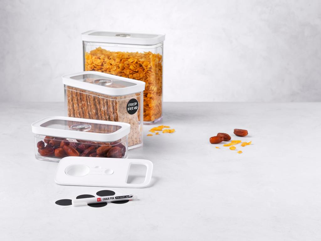 ZWILLING Save Cube Starter Set M 5 Piece Set Container Vacuum Storage Airtight Storage Container Canister Storage Japanese Fresh Save CUBE "Fresh &