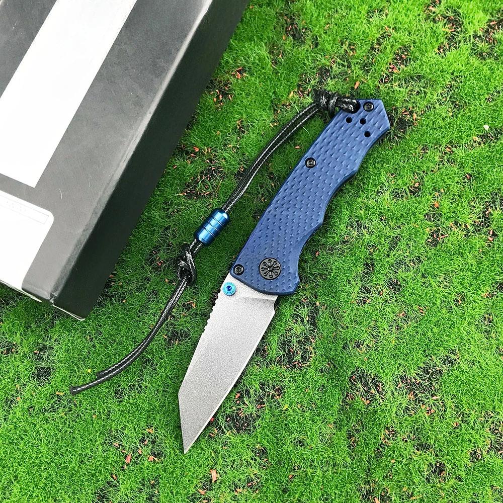 BM 290 Multi-purpose Daily Household Kitchen Knife Fruit Knife Utility D2 Steel Blade Folding Pocket Knife Nylon Fibre Handle