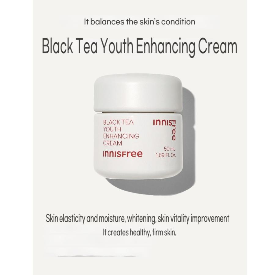 Innisfree Крем для молодости с черным чаем 50 мл