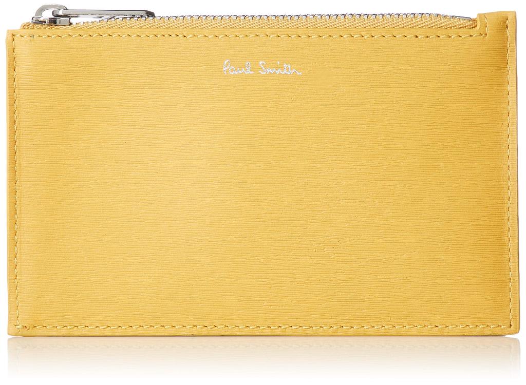 Paul Smith Pass Coin Purse 6136 ASTRGS Yellow & Men's [Used]