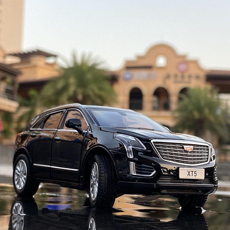 AABHV1 1:32 Cadillac XT5 Внедорожник Сплав Модель Автомобиля Литье под Давлением Металлические Игрушечные Машинки Модель Автомобиля Симуляция Звук и Свет Коллекционная Игрушка Подарок