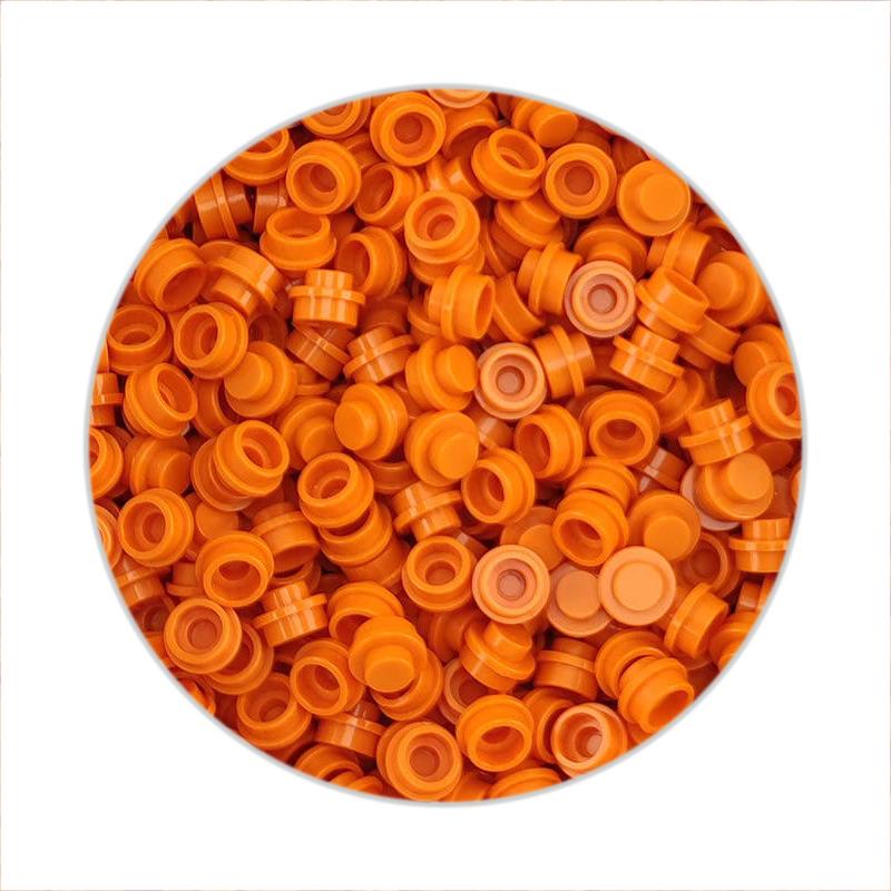 300/500/1000 шт. Сборные частицы 6141 Пластина круглая 1x1 точка DIY строительные блоки фигурки лампа кирпичи игрушка для детей 4073